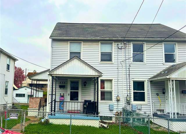 Property at 555 Farnsworth Ave, Clairton, PA 15025, 2 beds, 1 bath