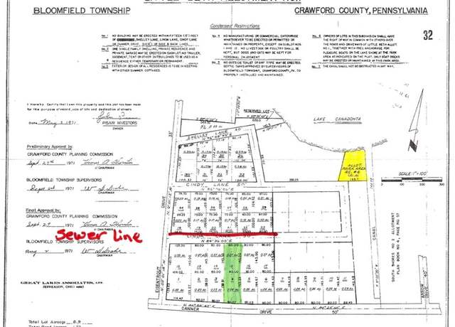 Property at LOT 4 & 15 Danner Dr, Canadohta Lake, PA 16438