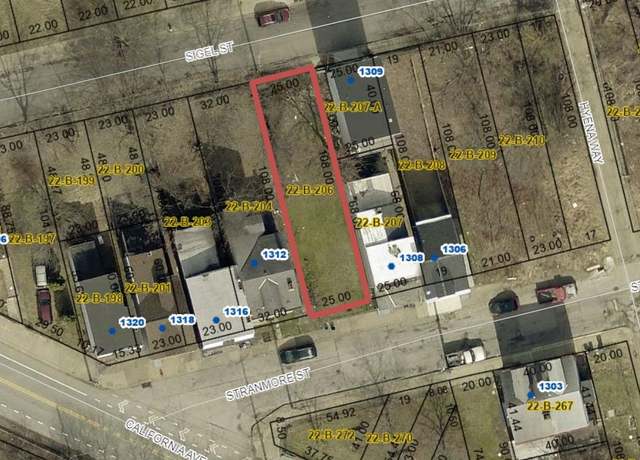 Property at 1310 Stranmore St, Calbride Place, PA 15212