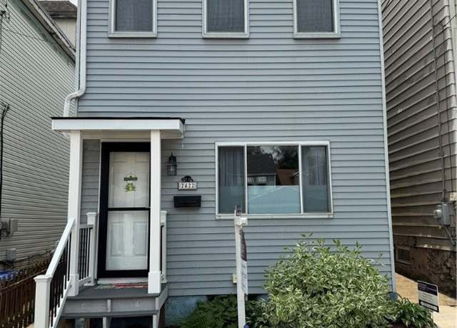 Property at 2422 Salisbury St, South Side, PA 15210, 2 beds, 1 bath