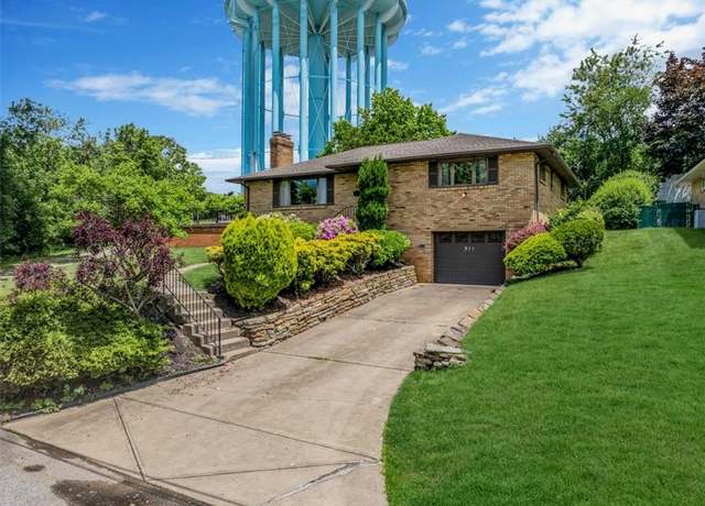 Property at 911 Glencoe Ave, Green Tree, PA 15220, 3 beds, 2 baths