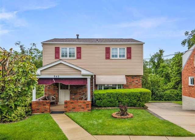 Property at 645 Dewalt Dr, Baldwin Twp, PA 15234, 3 beds, 2 baths