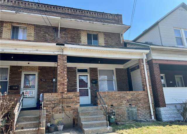 Property at 7510 Roslyn St, Swissvale, PA 15218, 2 beds, 1 bath