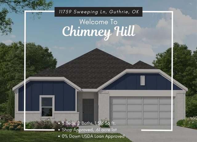 Property at 11759 Sweeping Ln, Guthrie, OK 73044, 3 beds, 2 baths