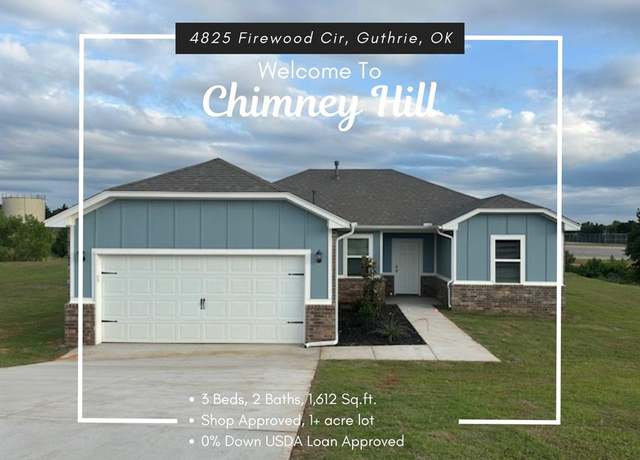 Property at 4825 Firewood Cir, Guthrie, OK 73044, 3 beds, 2 baths