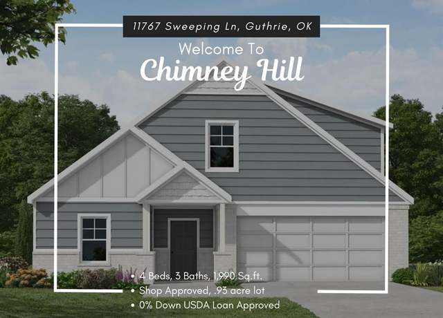 Property at 11767 Sweeping Ln, Guthrie, OK 73044, 4 beds, 3 baths