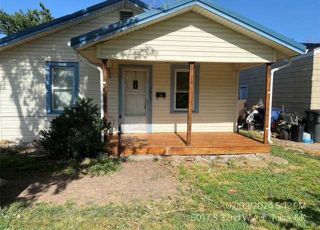 Property at 5017 S 32nd West St, Tulsa, OK 74107, 2 beds, 1 bath