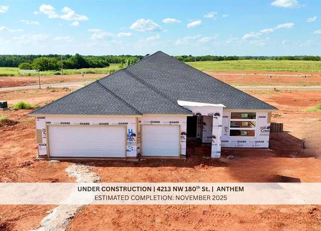 Property at 4213 NW 180th St, Edmond, OK 73012, 4 beds, 2 baths