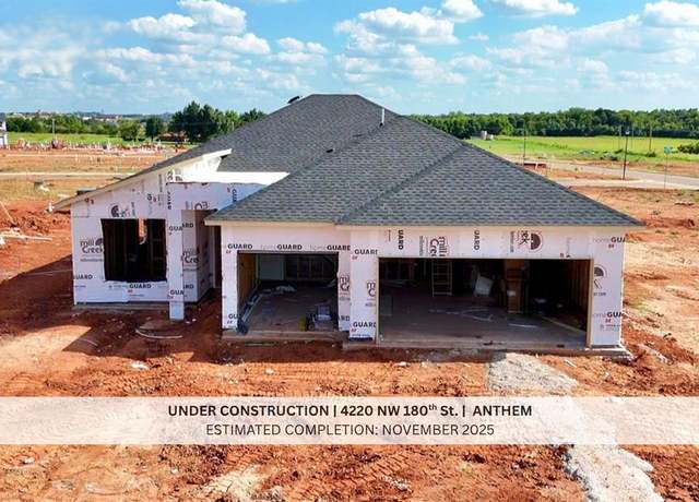 Property at 4220 NW 180th St, Edmond, OK 73012, 4 beds, 2 baths