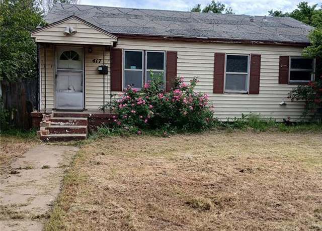 Property at 417 W Cherry Ave, Enid, OK 73701, 3 beds, 1 bath