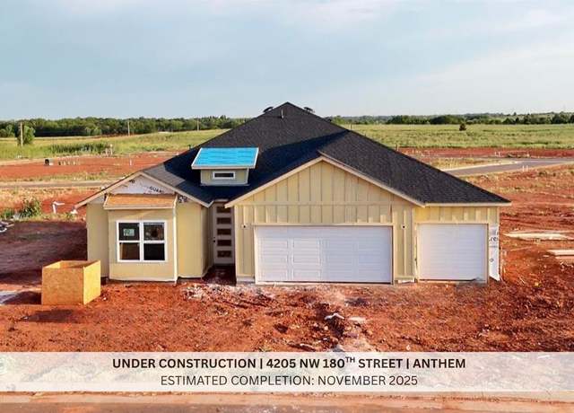 Property at 4205 NW 180th St, Edmond, OK 73012, 4 beds, 2 baths