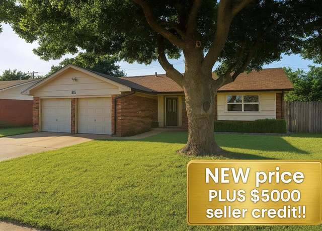 Property at 815 W 7th St, Edmond, OK 73003, 3 beds, 2 baths