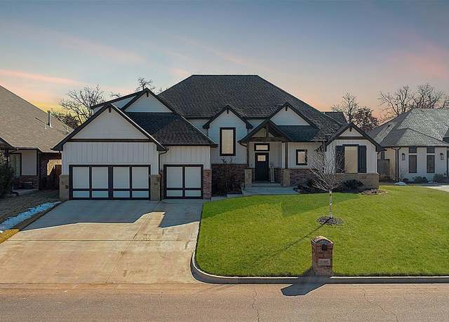 Property at 5100 Highgarden Ave, Edmond, OK 73007, 4 beds, 3 baths