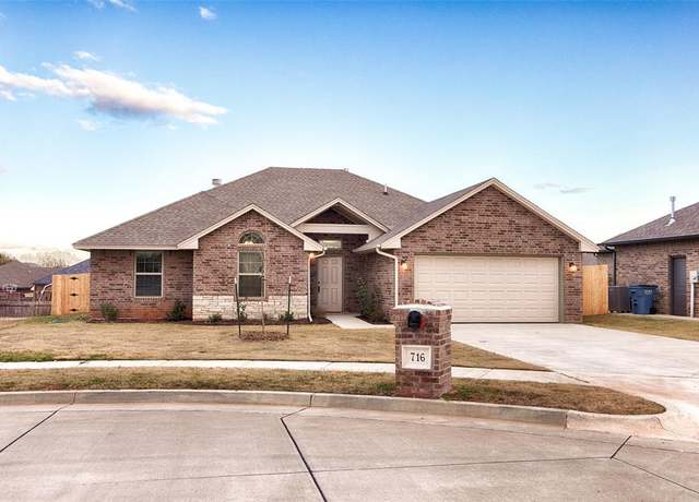 Property at 716 N Cottontail Way, Mustang, OK 73064, 4 beds, 2 baths