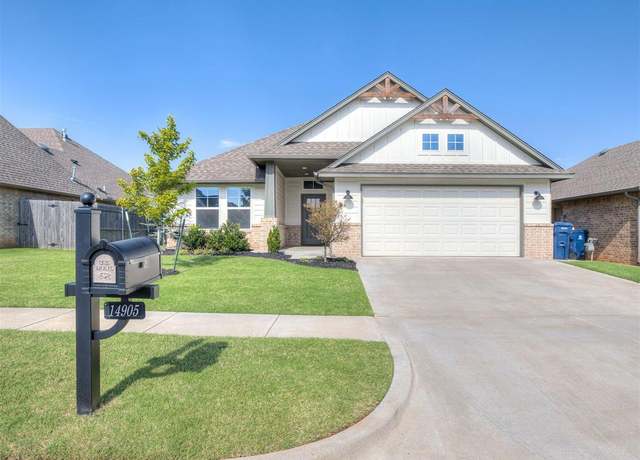 Property at 14905 Adelaide Ln, Oklahoma City, OK 73142, 4 beds, 2 baths