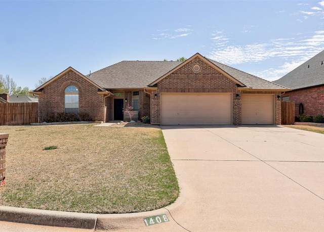 Property at 1408 Creek Cir, Edmond, OK 73013, 4 beds, 2 baths