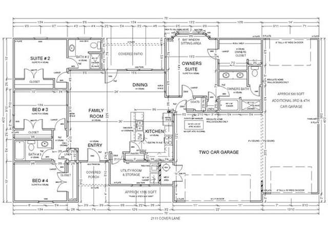 Property at 2111 E Cover Ln, Stillwater, OK 74074, 4 beds, 3 baths