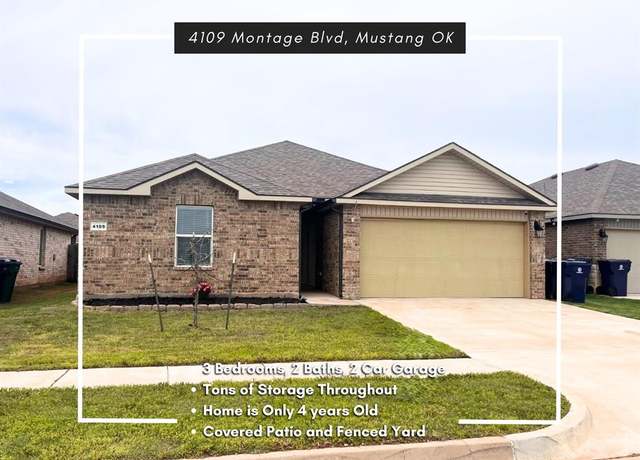 Property at 4109 Montage Blvd, Mustang, OK 73064, 3 beds, 2 baths