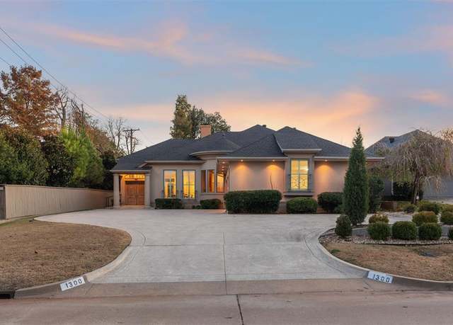 Property at 1300 Glenbrook Ter, Nichols Hills, OK 73116, 3 beds, 3.5 baths