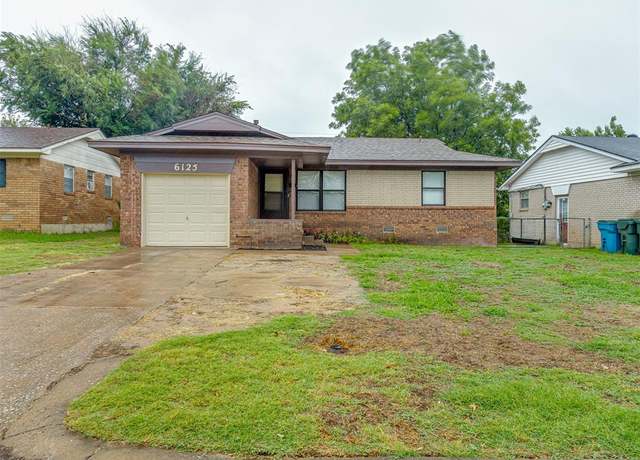 Property at 6125 SE 11th St, Midwest City, OK 73110, 3 beds, 1 bath