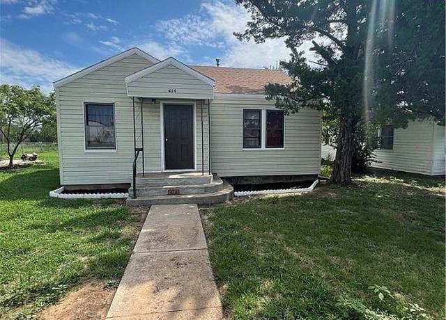 Property at 414 N Elm St, Granite, OK 73547, 2 beds, 1 bath