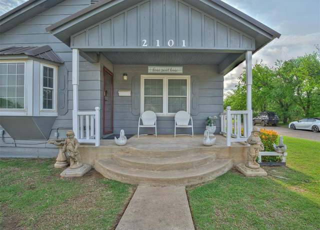 Property at 2101 N Pottenger Ave, Shawnee, OK 74804, 2 beds, 1 bath