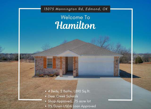 Property at 13075 Mannington Rd, Edmond, OK 73025, 4 beds, 2 baths