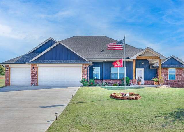 Property at 1213 Layla Ln, Blanchard, OK 73010, 4 beds, 2 baths