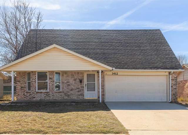 Property at 3412 Hillside Dr, Del City, OK 73115, 3 beds, 2.5 baths