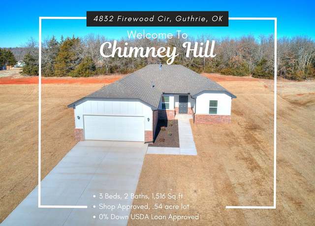 Property at 4832 Firewood Cir, Guthrie, OK 73044, 3 beds, 2 baths