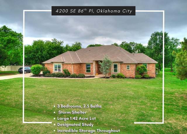 Property at 4200 SE 86th Pl, Oklahoma City, OK 73135, 3 beds, 2.5 baths