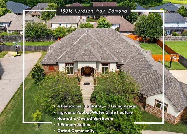 Property at 15016 Kurdson Way, Edmond, OK 73013, 4 beds, 3.5 baths
