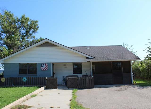Property at 115 W Green St, Meeker, OK 74855, 4 beds, 2 baths