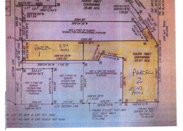 Property at 000 Highway 18 - 8.54 Acres, Shawnee, OK 74804