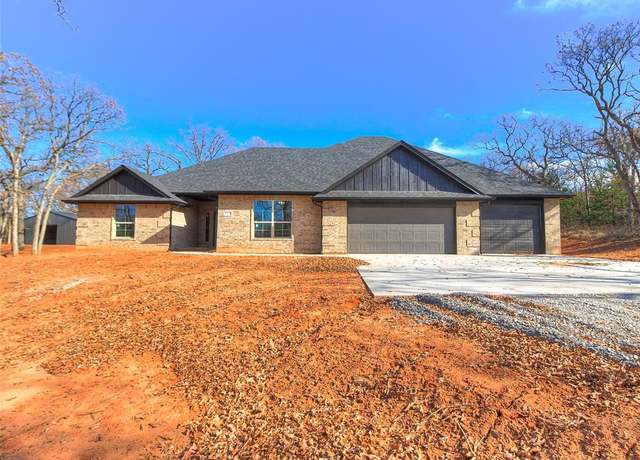 Property at 104656 S Pimlico Pass, Mcloud, OK 74851, 4 beds, 3 baths