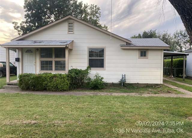 Property at 1336 N Vandalia Ave, Tulsa, OK 74115, 2 beds, 1 bath