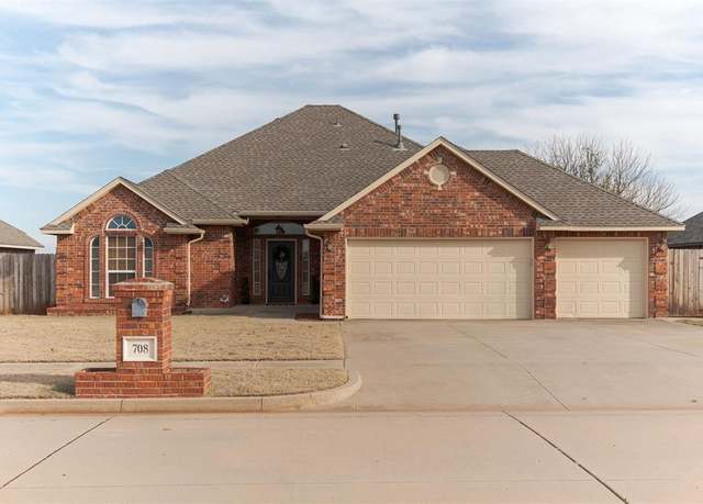 Property at 708 N White Tail Way, Mustang, OK 73064, 4 beds, 2 baths