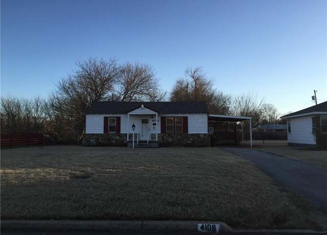 Property at 4108 SE 10th St, Del City, OK 73115, 2 beds, 1 bath