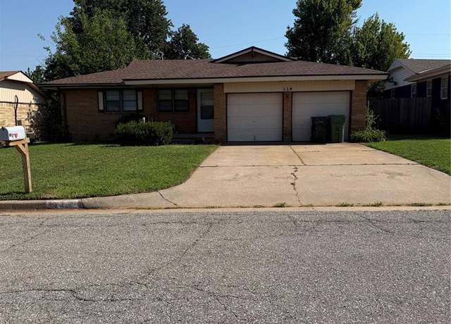 Property at 114 Larry Ave, Yukon, OK 73099, 3 beds, 1.5 baths