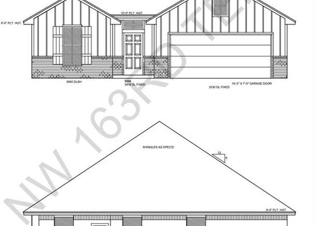 Property at 8325 NW 163rd Ter, Edmond, OK 73013, 3 beds, 2 baths