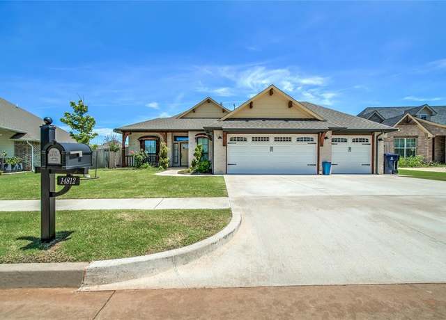 Property at 14812 Deerbrook Blvd, Oklahoma City, OK 73142, 5 beds, 2.5 baths