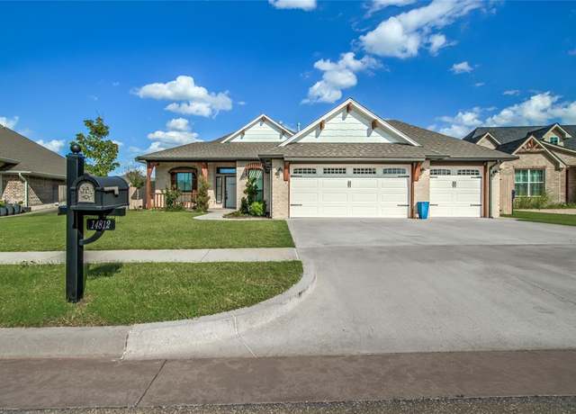 Property at 14812 Deerbrook Blvd, Oklahoma City, OK 73142, 5 beds, 2.5 baths