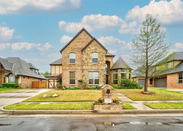 Property at 208 NW 152nd St, Edmond, OK 73013, 4 beds, 2.5 baths