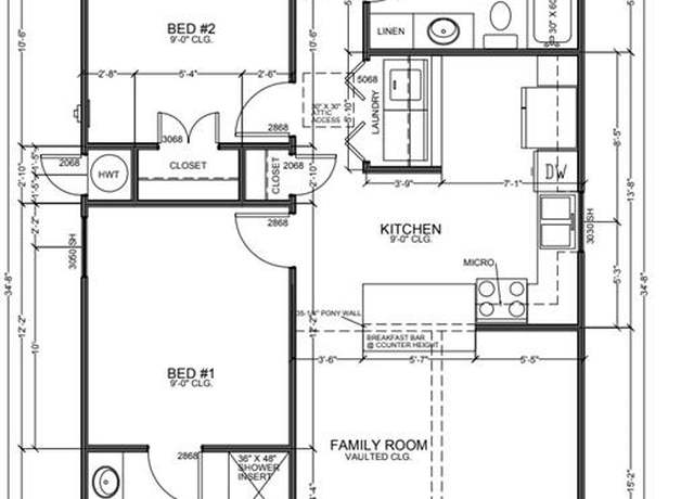 Property at 222 N 13th St, Perry, OK 73077, 2 beds, 2 baths