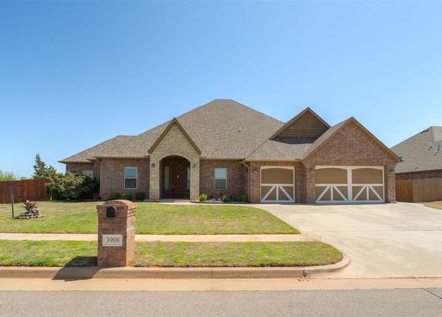 Property at 3908 Hunter Glen Dr, Oklahoma City, OK 73179, 4 beds, 3.5 baths