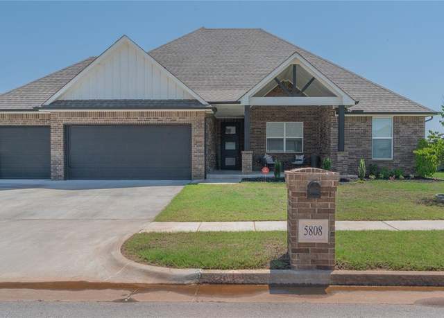Property at 5808 Ledgestone Dr, Mustang, OK 73064, 4 beds, 2.5 baths