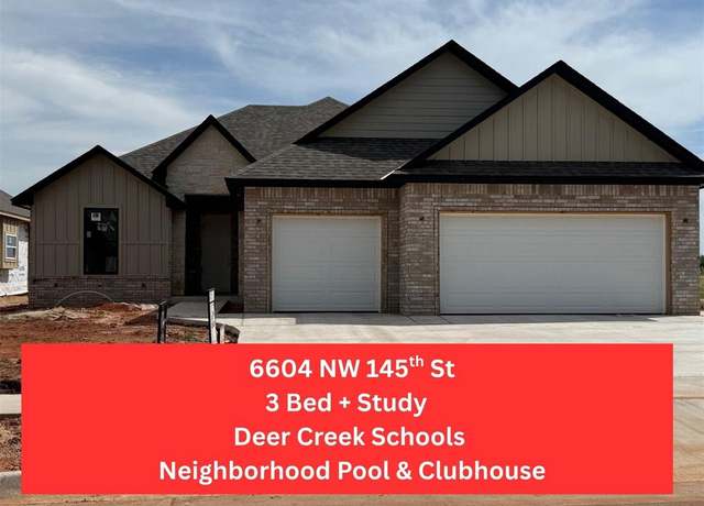 Property at 6604 NW 145th St, Edmond, OK 73013, 3 beds, 2 baths