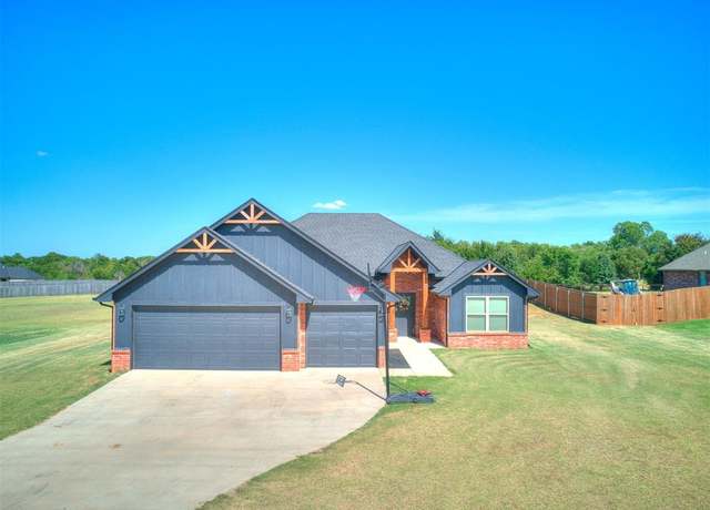 Property at 921 Red Rock Rd, Blanchard, OK 73010, 4 beds, 2 baths
