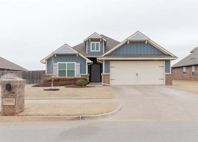 Property at 18508 Scarborough Dr, Edmond, OK 73012, 4 beds, 2 baths