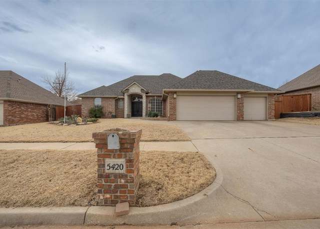 Property at 5420 NW 106th St, Oklahoma City, OK 73162, 4 beds, 3 baths